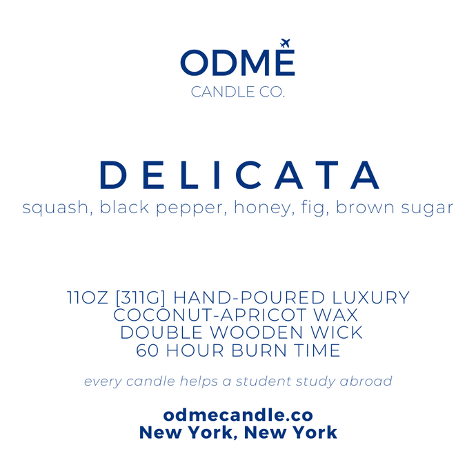 Delicata - ODMÉ Candle Co.