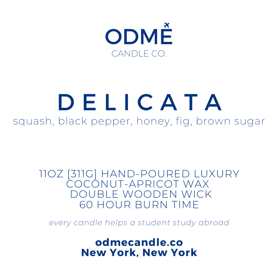 Delicata - ODMÉ Candle Co.