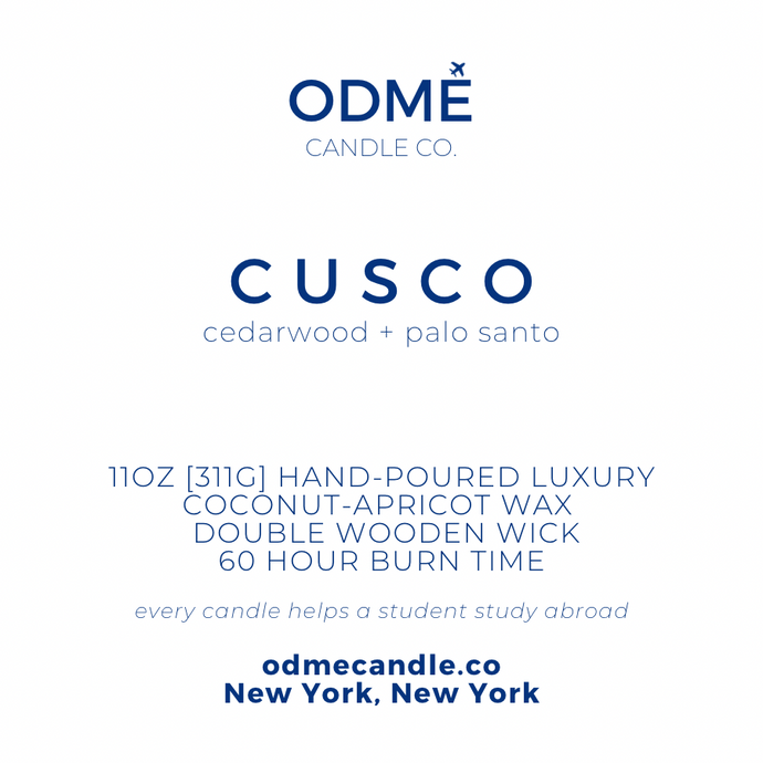 Cusco - ODMÉ Candle Co.